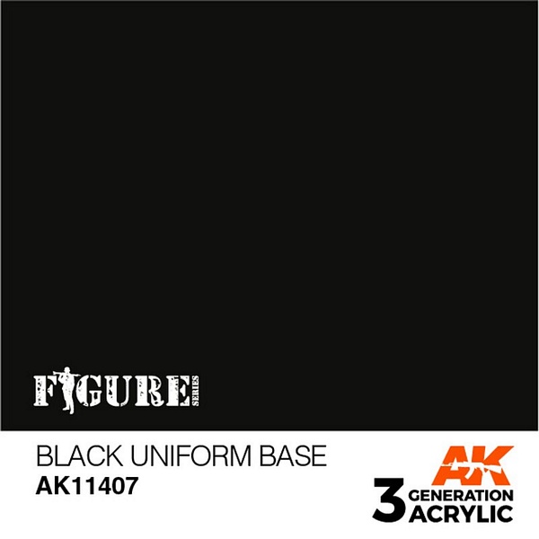 AK Interactive 11407 3G Black Uniform Base