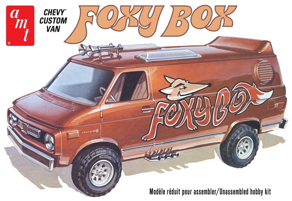 AMT 1265 1975 CHEVY VAN FOXY BOX