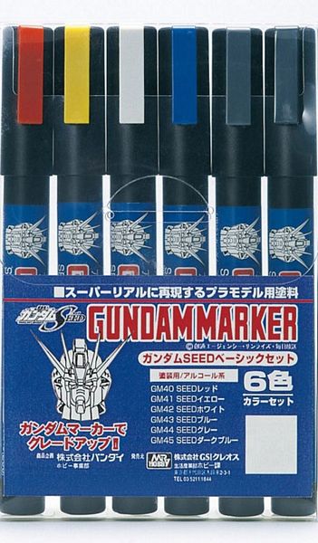 Bandai 109 Gundam Marker Seed Basic Set