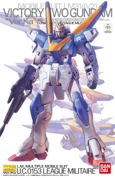 Bandai 2316361 V2 Gundam Ver Ka MG