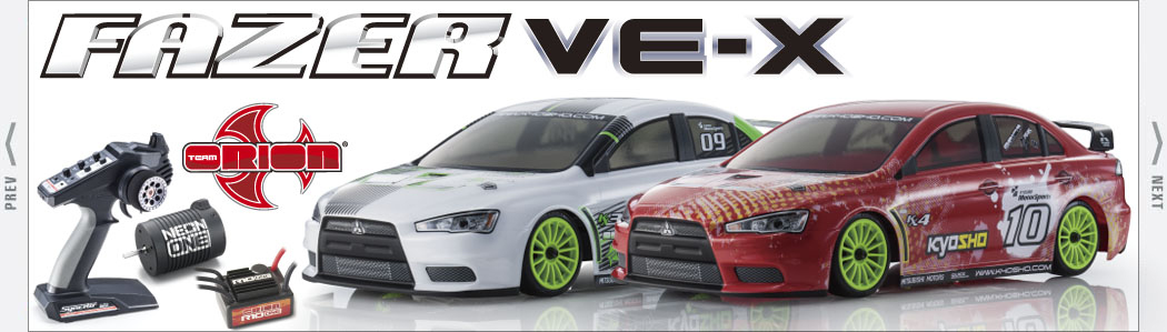Kyosho FAZER Pure Ten Ready to Run on road. The best cars for begginers and those searching for best quality money can get