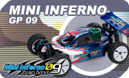 Kyosho Mini-inferno GP 09 Ready to run and kits 1:16 scale nitro