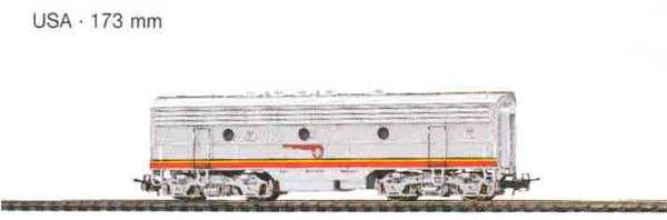 Marklin 4063 B unit Santa Fe dummy