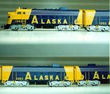 Marklin 3462 and 3663 Alaska Diesel locomotives