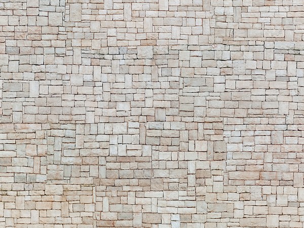 Noch NO56642 3D Cardboard Sheet Lime Stone Wall beige for H0