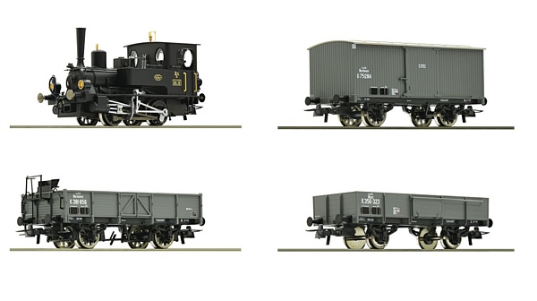 Roco 61457 Kaiserzeit Class 85 Freight Train Set
