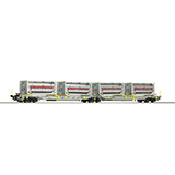 Roco 67403 Articulated Double Pocket Wagon