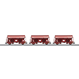 Trix 24523 Set with 3 Dump Cars with Hinged Roofs Tds FS