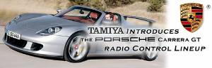 Tamiya has put toguether for Posrche lovers an amazing collection of static model cars as well as R/C models. Here you will see all the R/C models for Porsch that Tamiya has available NOW.