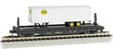 Bachmann 16753 New York Central 52ft Flat Car with NYC 35ft Trailer