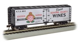 Bachmann 19808 Sonoma County Wines 40ft Wood side Refrig Box Car