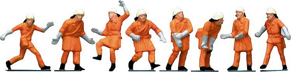 Faller 151036 Firemen orange uniform