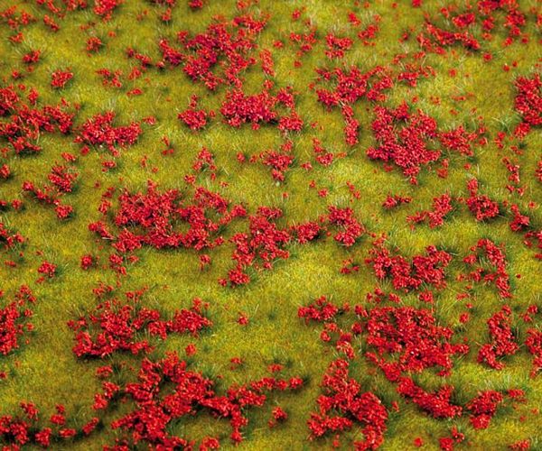 Faller 180460 PREMIUM Landscape segment Flowering meadow red