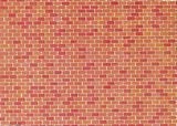 Faller 170608 Wall card Red brick