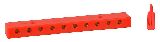 Faller 180801 Distribution plate red
