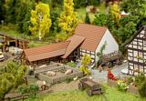 Faller 232371 Agricultural building with accessories