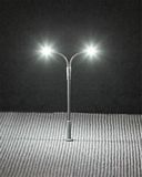 Faller 272221 LED Street light lamppost two arms