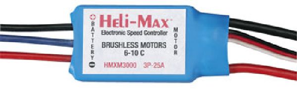 Heli-Max 3000 MX 400 BRUSHLEss ESC 25A