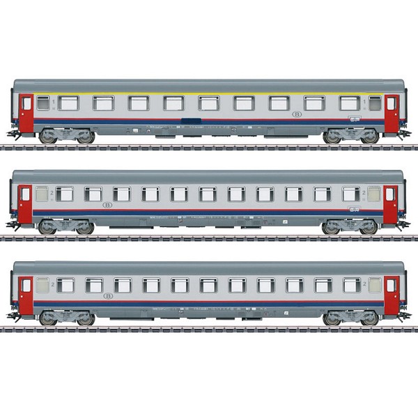 Marklin 43523 EC 90 Vauban Express Train Passenger Car Set
