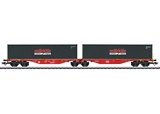 Marklin 47812 Type Sggrss 80 Double Container Transport Car