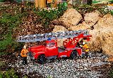 Pola 331614 Fire Brigade Vehicle Opel Blitz with Turntable Ladder