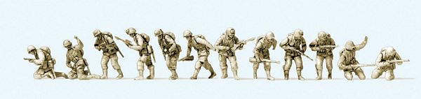 unpainted miniature figures