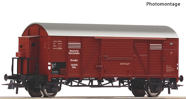 Roco 6600038 Covered Goods Wagon DRG DC