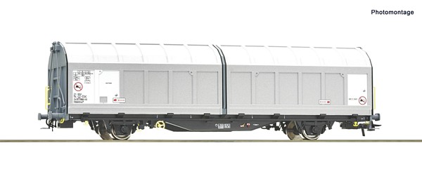 Roco 6600095 Sliding-Wall Wagon CD Cargo DC
