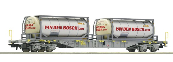 Roco 77347 Container Carrier Wagon PKP DC