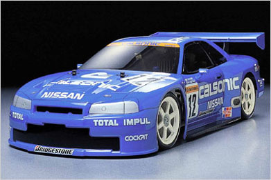 Tamiya 1/8 and 1/10 glow engine cars