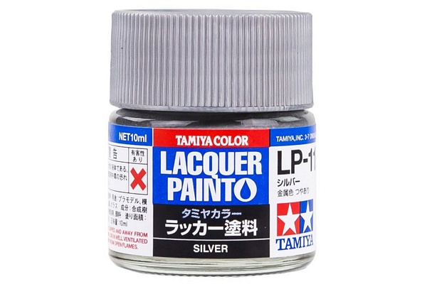 Tamiya 82111 Lacquer LP-11 Silver