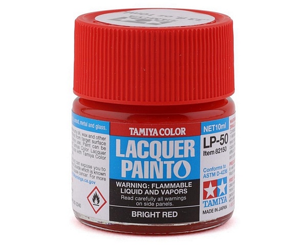 Tamiya 82150 Lacquer LP-50 Bright Red