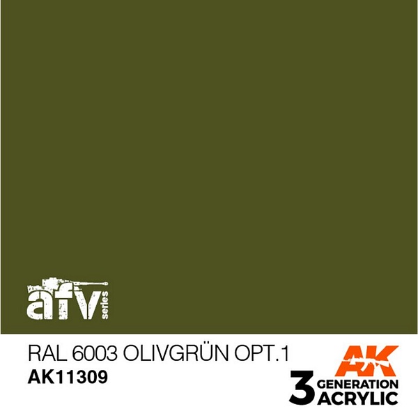 AK Interactive 11309 3G RAL 6003 Olivgrun opt1