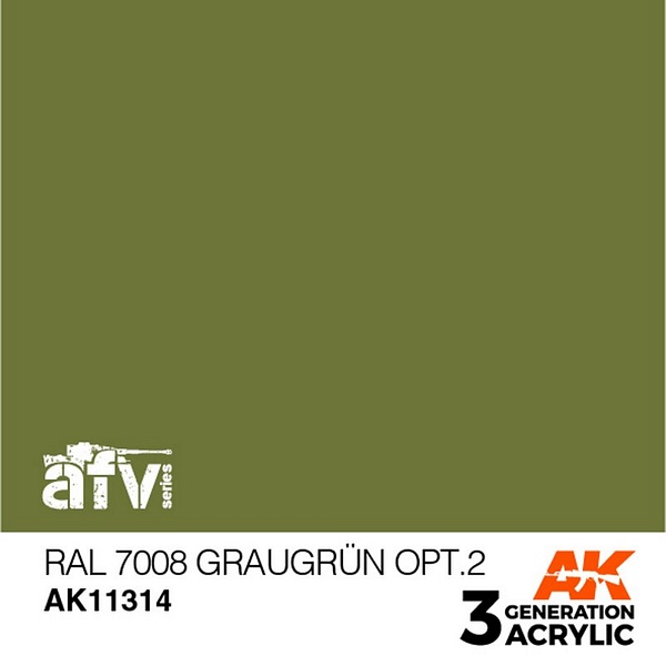 AK Interactive 11314 3G RAL 7008 Graugrun opt2