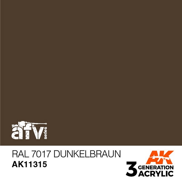 AK Interactive 11315 3G RAL 7017 Dunkelbraun