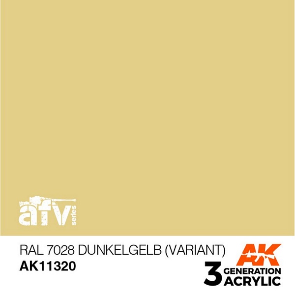 AK Interactive 11320 3G RAL 7028 Dunkelgelb-Variant
