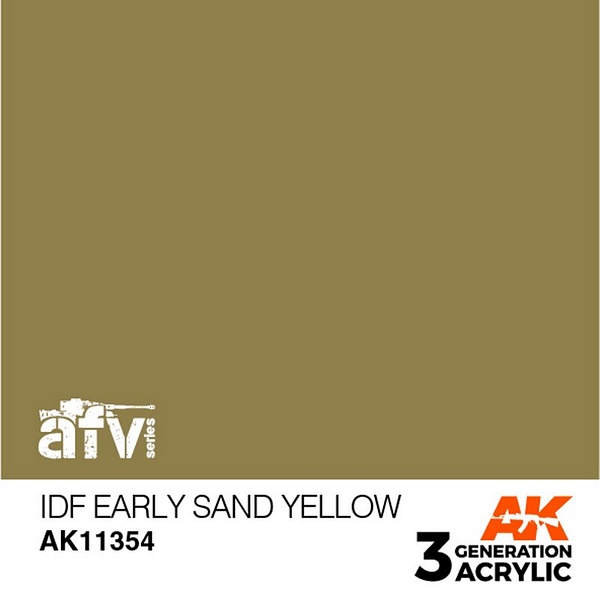 AK Interactive 11354 3G IDF Early Sand Yellow