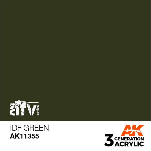 AK Interactive 11355 3G IDF Green