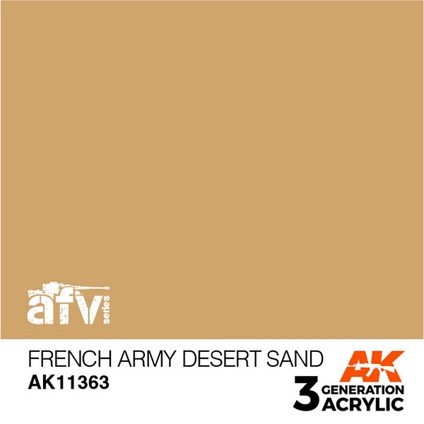 AK Interactive 11363 3G French Army Desert Sand