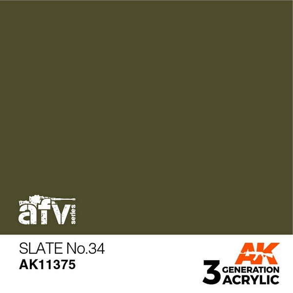 AK Interactive 11375 3G Slate No34