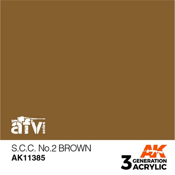 AK Interactive 11385 3G SCC No2 Brown