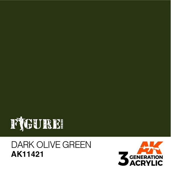 AK Interactive 11421 3G Dark Olive Green