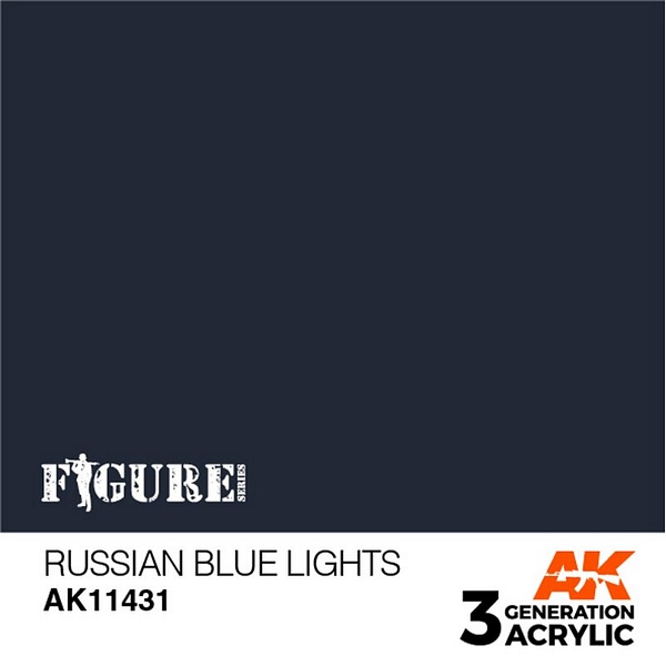 AK Interactive 11431 3G Russian Blue Lights