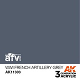 AK Interactive 11303 3G WWI French Artillery Grey