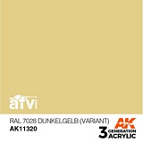 AK Interactive 11320 3G RAL 7028 Dunkelgelb-Variant