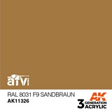 AK Interactive 11326 3G RAL 8031 F9 Sandbraun