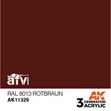 AK Interactive 11329 3G RAL 8013 Rotbraun