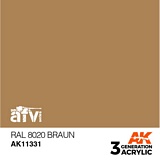 AK Interactive 11331 3G RAL 8020 Braun