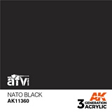 AK Interactive 11360 3G NATO Black