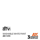 AK Interactive 11372 3G Washable White Paint